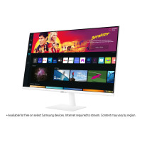 Miniatyr av produktbild för Samsung LS32BM701UPXEN platta pc-skärmar 81,3 cm (32") 3840 x 2160 pixlar 4K Ultra HD LCD Vit