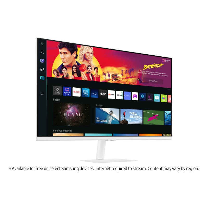 Produktbild för Samsung LS32BM701UPXEN platta pc-skärmar 81,3 cm (32") 3840 x 2160 pixlar 4K Ultra HD LCD Vit