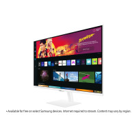 Miniatyr av produktbild för Samsung LS32BM701UPXEN platta pc-skärmar 81,3 cm (32") 3840 x 2160 pixlar 4K Ultra HD LCD Vit