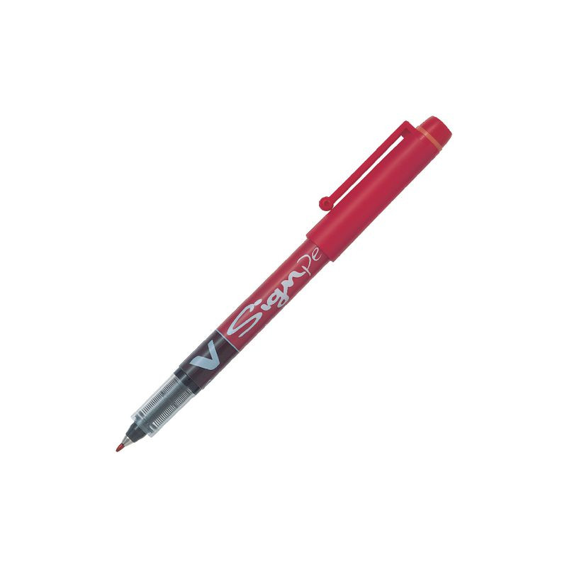 Produktbild för Fineliner PILOT V-Sign Pen röd