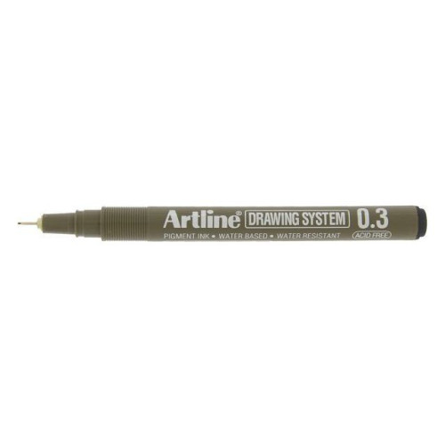 Artline Fineliner ARTLINE EK233 0,3mm svart