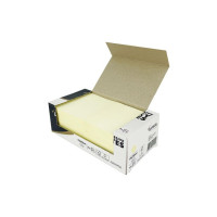 Produktbild för Notes LYRECO prem 75x75mm gul 12/fp