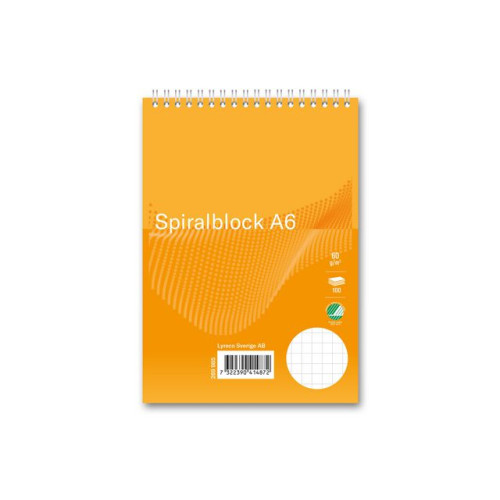 [NORDIC Brands] Spiralblock FORMAT A6 60g 100bl rut