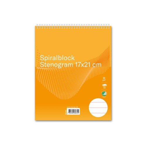 [NORDIC Brands] Spiralblock FORMAT stenogram 170x210mm