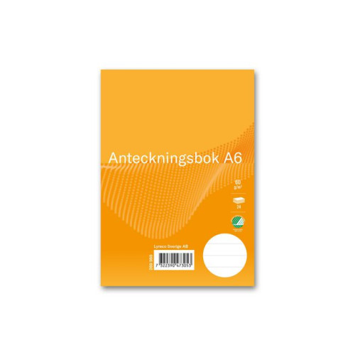 [NORDIC Brands] Ant.bok FORMAT A6 linj 24 blad