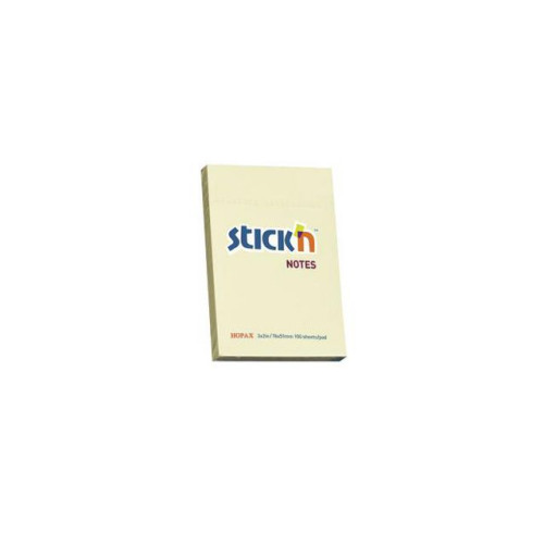 Stick'N Notes STICK`N 51x76mm gul