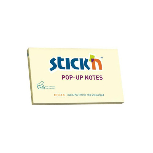 Stick'N Notes STICK`N Z-block 76x127mm gul