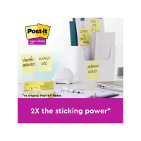 Produktbild för Notes POST-IT SS 76x76mm rec gul 3/fp