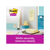 Produktbild för Notes POST-IT SS 76x76mm rec gul 3/fp