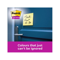 Produktbild för Notes POST-IT SS 76x76mm rec gul 3/fp