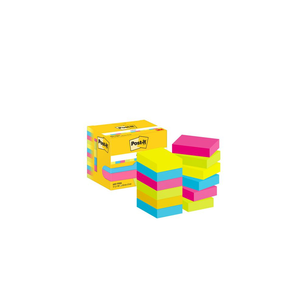 Produktbild för Notes POST-IT Energetic 38x51mm