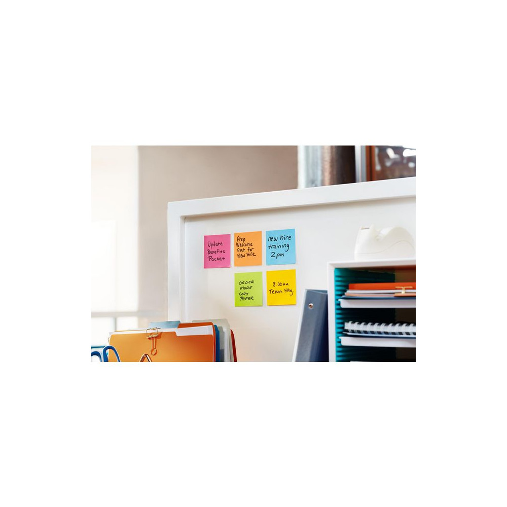 Produktbild för Notes POST-IT SS 76x127mm neongul