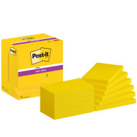 Produktbild för Notes POST-IT SS 76x127mm neongul