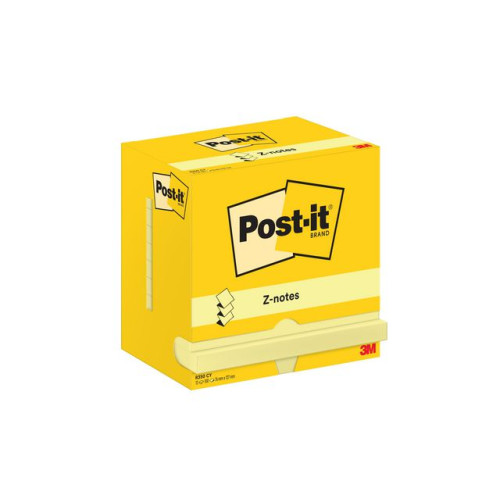Post-it Notes POST-IT Z-block 76x127mm gul