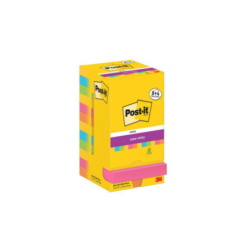 Post-it Notes POST-IT SS 76x76mm Carnival 12/fp