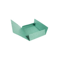 Produktbild för Gummibandsmapp EXACOMPTA 3kl A4 425g grö