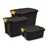 Produktbild för Plastlåda STRATA Heavy Duty 42L