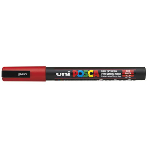 POSCA Märkpenna UNI Posca PC-3M röd