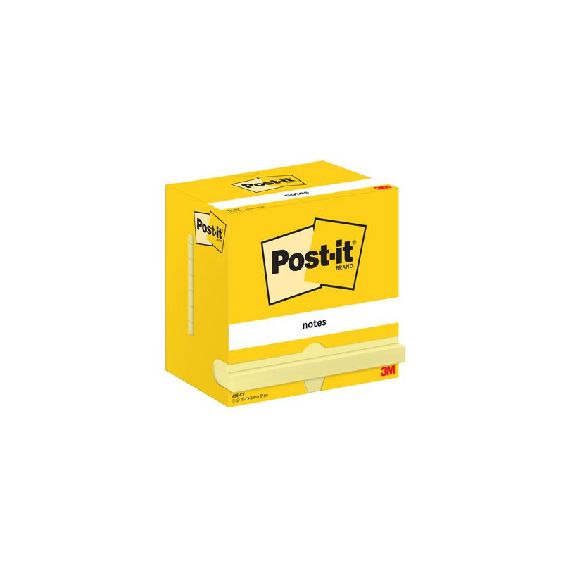 Produktbild för Notes POST-IT 76x127mm gul