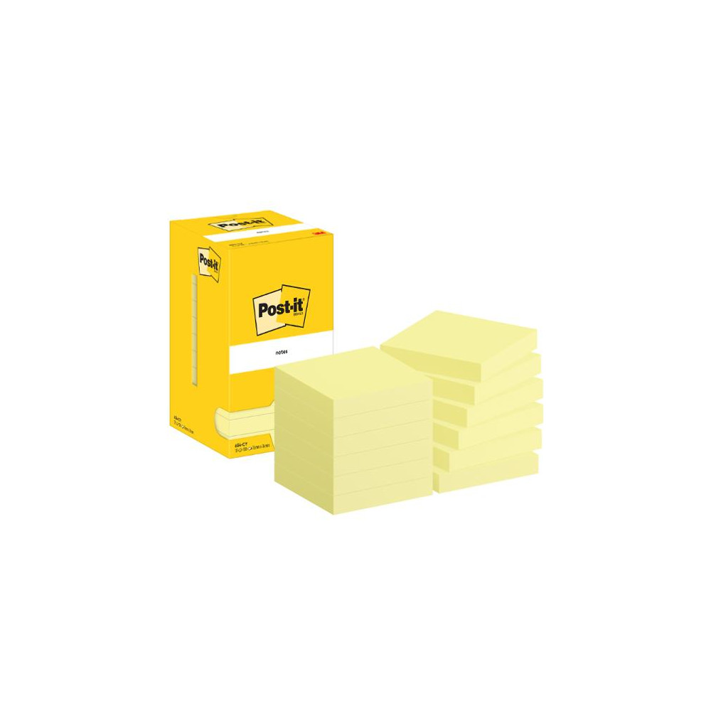 Produktbild för Notes POST-IT 76x76mm gul