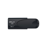 Produktbild för PNY Attache 4 USB-sticka 32 GB USB Type-A 3.2 Gen 1 (3.1 Gen 1) Svart