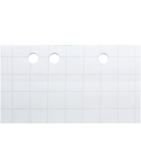 Produktbild för Blädderblock BANTEX 65x98cm rutat 5/fp