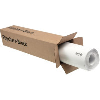 Produktbild för Blädderblock BANTEX 65x98cm rutat 5/fp