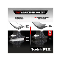 Produktbild för Monteringstejp SCOTCH super 1,5mx19mm