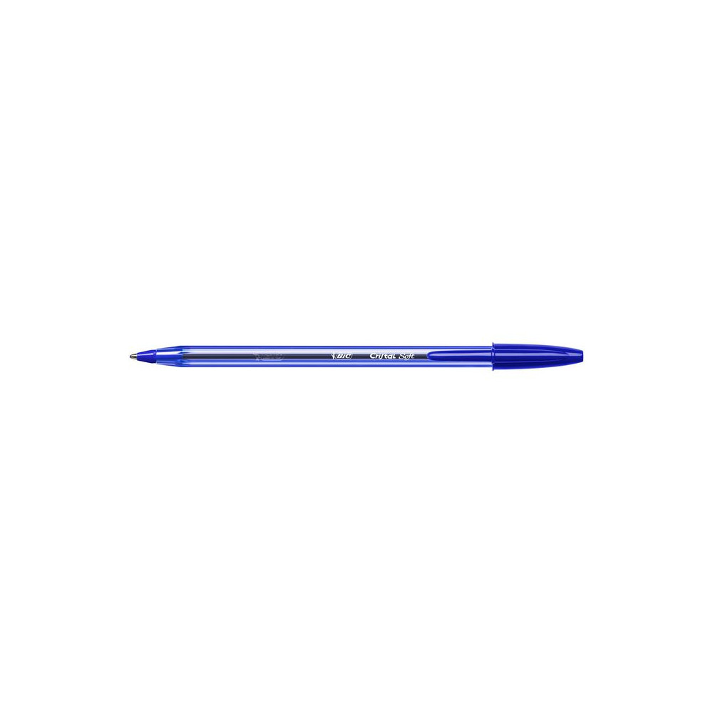 Produktbild för Kulpenna BIC Cristal Soft 1,2 blå