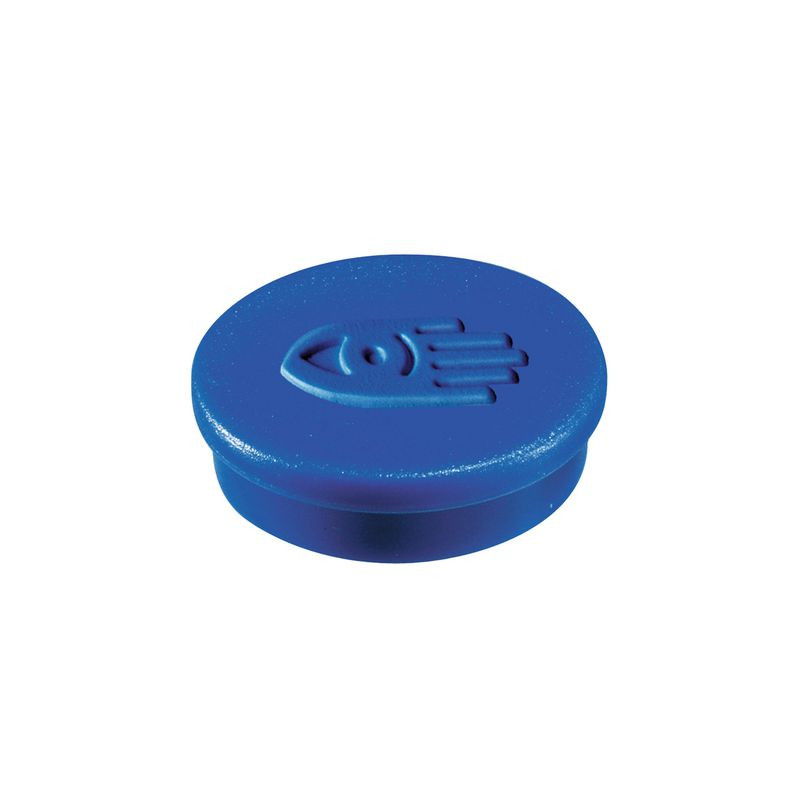 Produktbild för Magnetknappar LEGAMASTER 30mm blå 10/fp