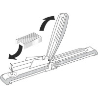 Produktbild för Häftapparat LEITZ 5560 lång arm svart