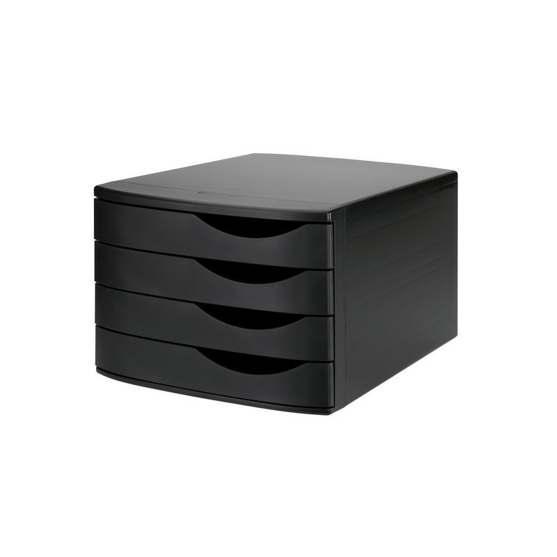 Produktbild för Blankettbox DJOIS 4 lådor Eco svart