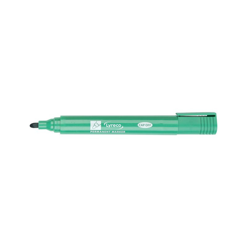 Produktbild för Märkpenna LYRECO 1,5mm rund grön