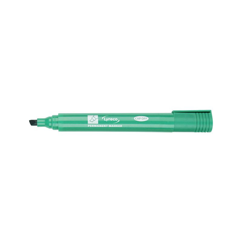 Produktbild för Märkpenna LYRECO 1-5mm sned grön