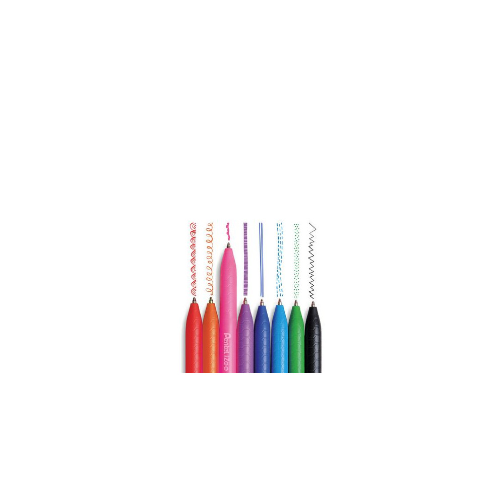 Produktbild för Kulpenna PENTEL iZee 1,0 sort.färg 8/fp