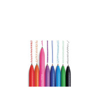 Produktbild för Kulpenna PENTEL iZee 1,0 sort.färg 8/fp