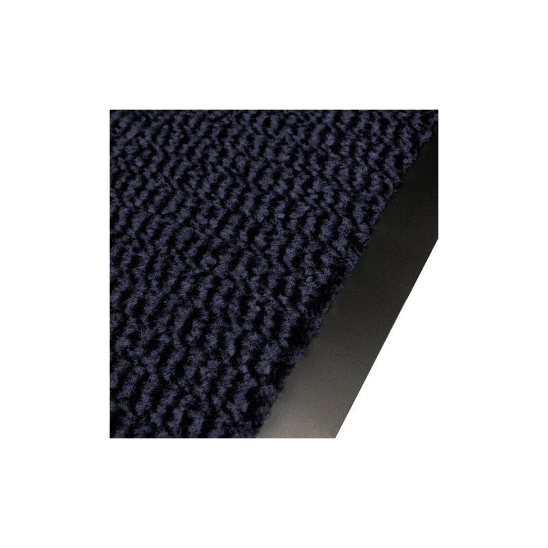 Produktbild för Matta MATTING Faro90x60cm blåmelerad