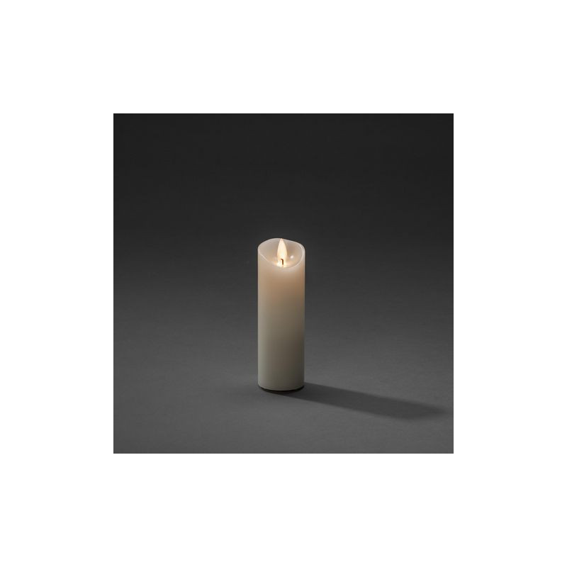 Produktbild för Vaxljus 5x15,2 cm LED vitt