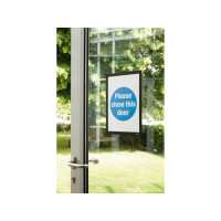 Produktbild för Magnetram självh.DURAFRAME A4 svart 2/fp