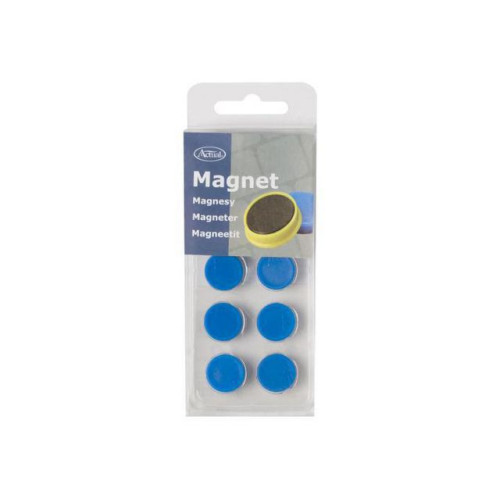 [Sweden Customer Branded Products] Magnetknappar ACTUAL 16mm blå 10/fp