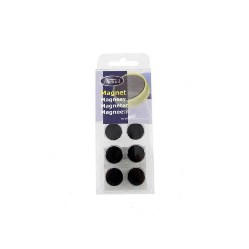 [Sweden Customer Branded Products] Magnetknappar ACTUAL 16 mm svart 10/fp
