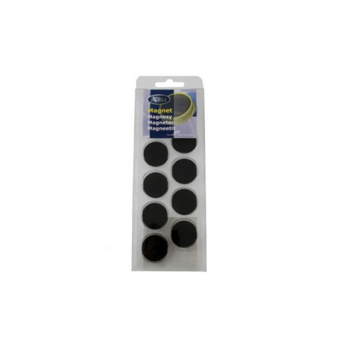 [Sweden Customer Branded Products] Magnetknappar ACTUAL 25 mm svart 10/fp