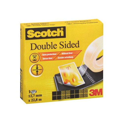 Scotch Dubbelhäftande tejp SCOTCH 12,7mmx22,8m