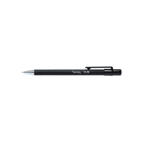 Lyreco Stiftpenna LYRECO grip 0,5mm svart
