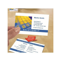 Produktbild för Visitkort AVERY laser 85x54 satin 250/fp