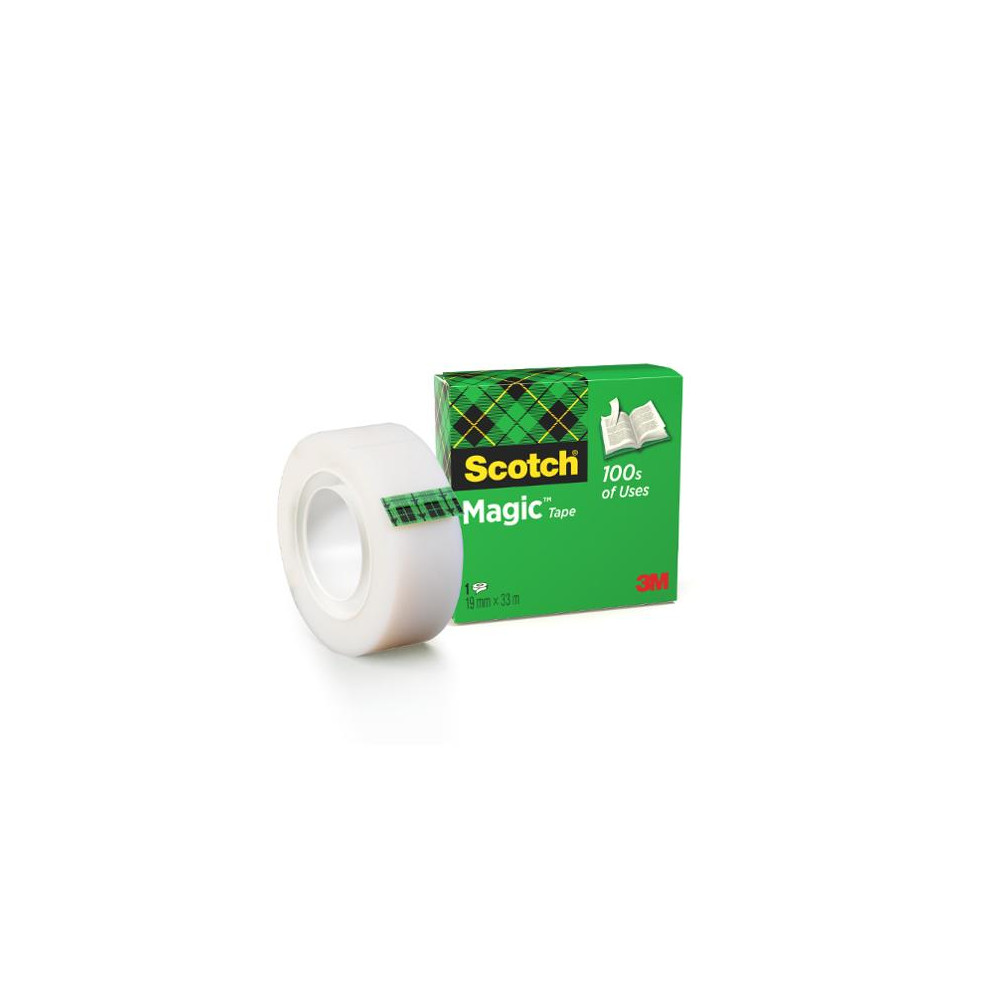Produktbild för Dokumenttejp SCOTCH 810 19mmx33m