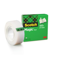 Produktbild för Dokumenttejp SCOTCH 810 19mmx33m