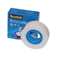 Produktbild för Dokumenttejp SCOTCH 811 19mmx33m