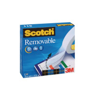 Produktbild för Dokumenttejp SCOTCH 811 19mmx33m