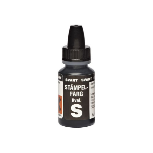 [NORDIC Brands] Stämpelfärg självfärgande 10ml svart